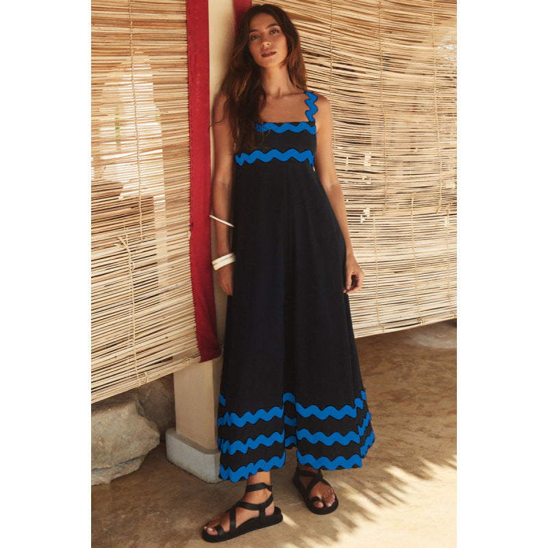 Summer Floral Tank Maxi Dress