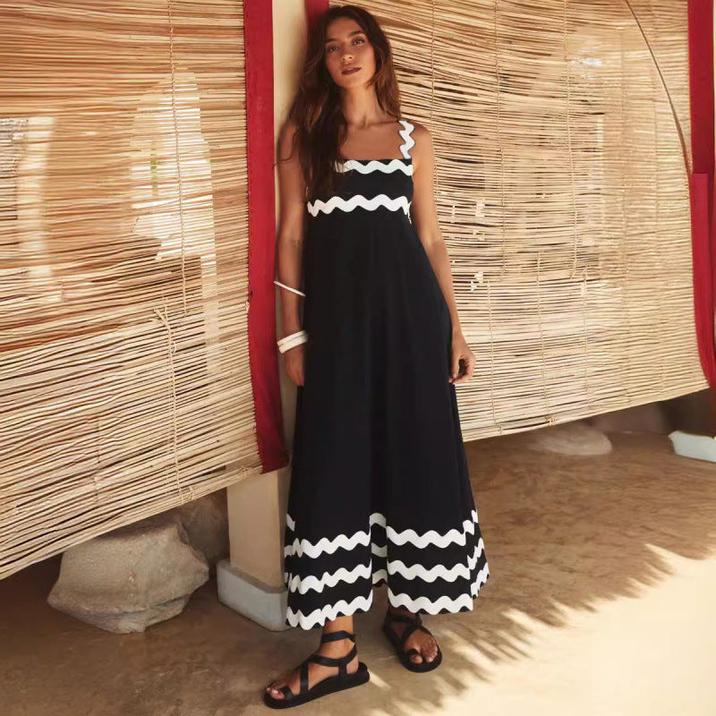 Summer Floral Tank Maxi Dress - Luxivelle