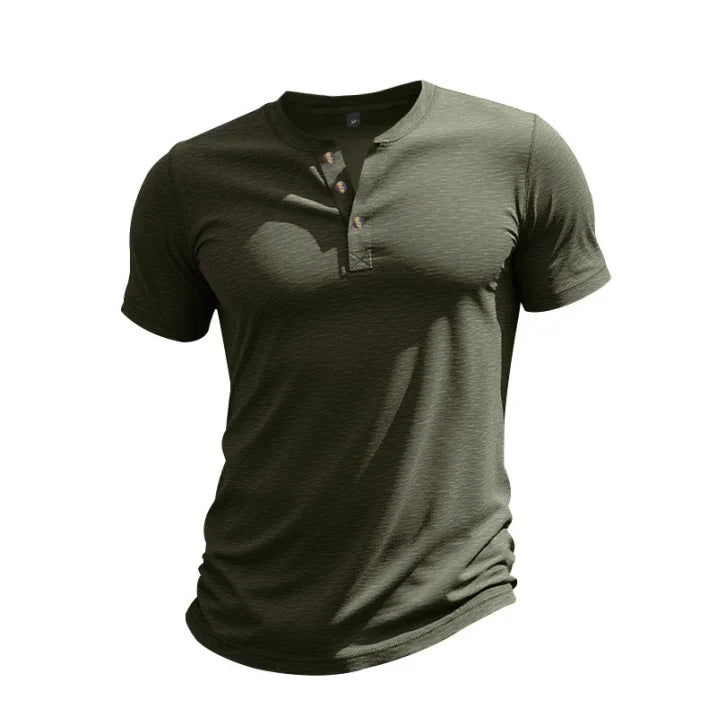Casual Breathable Short Sleeve Men's Shirt