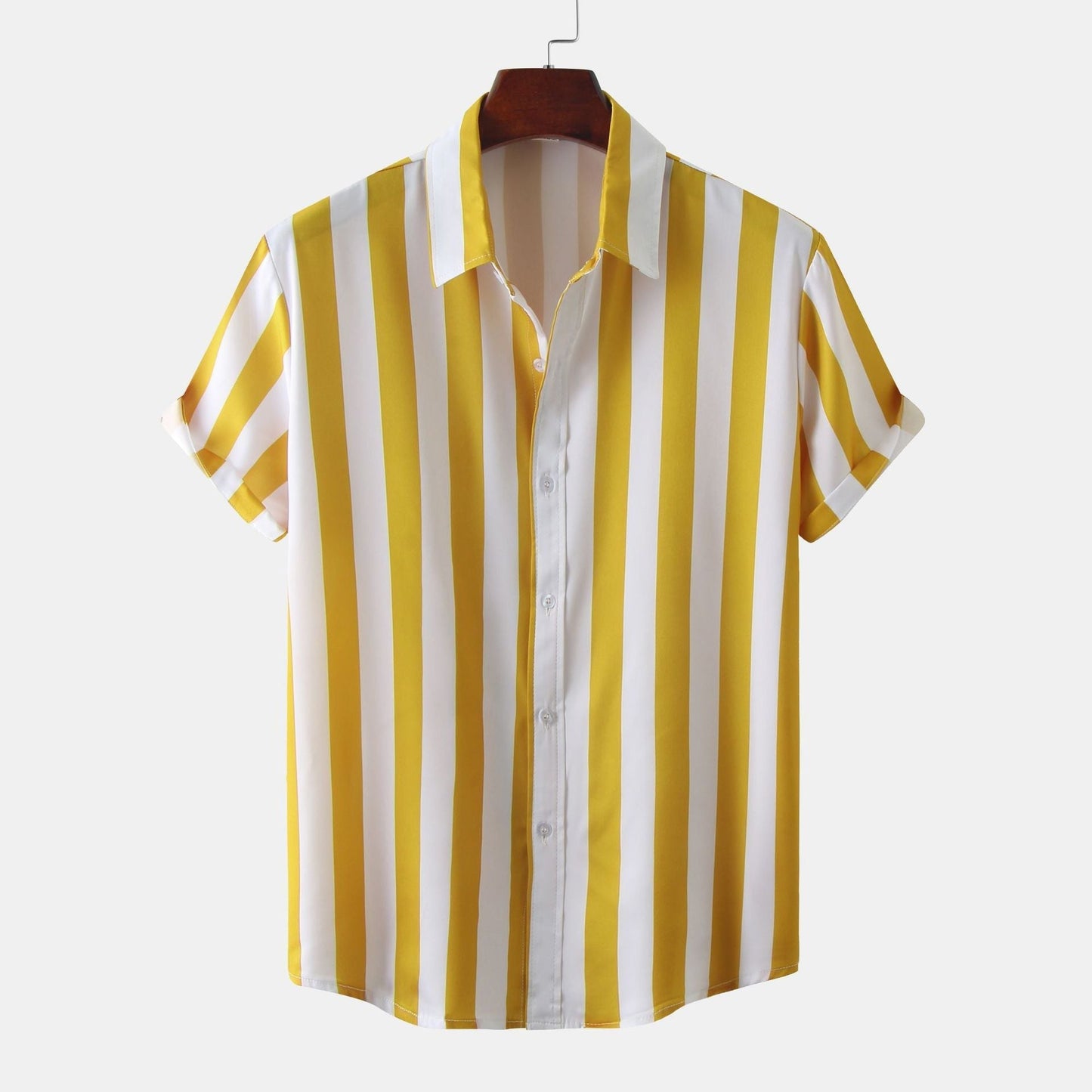 Classic Striped Men's Dress Shirt