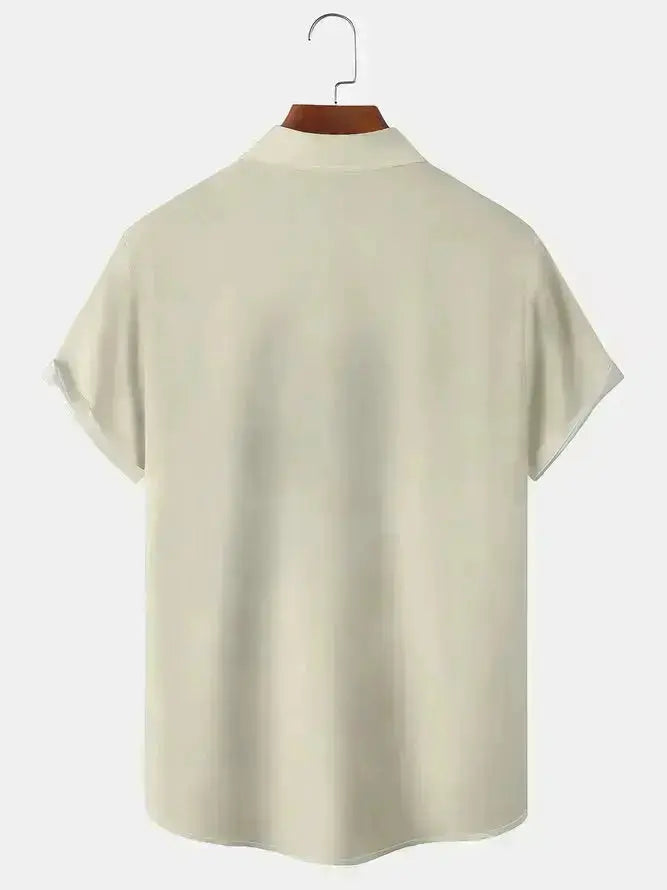 Lightweight Mens Summer Short Sleeve Shirt