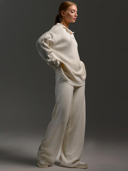 Comfortable 2 Piece Pantsuit for Ladies