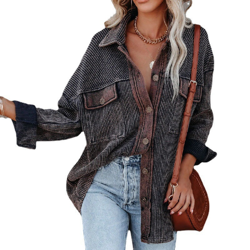 Women's Textured Thermal Long Sleeve Shirt