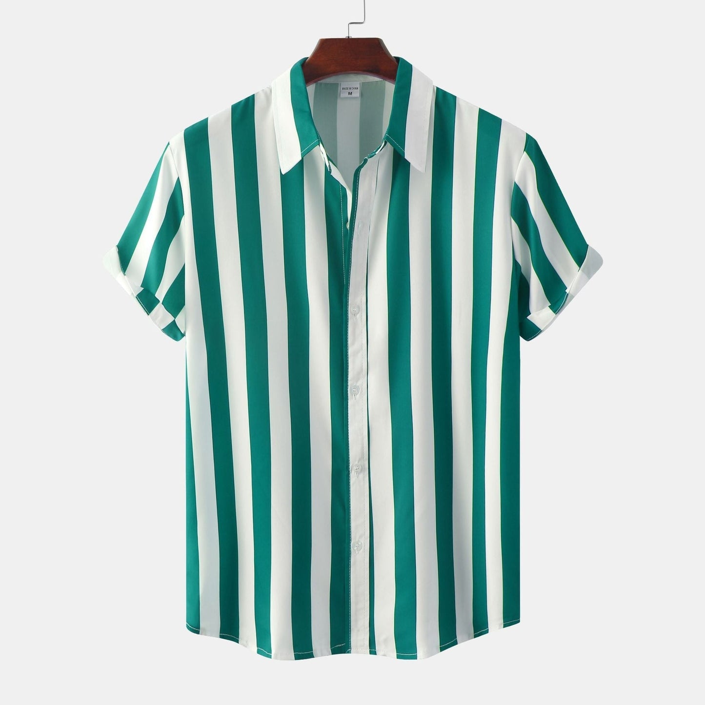 Classic Striped Men's Dress Shirt