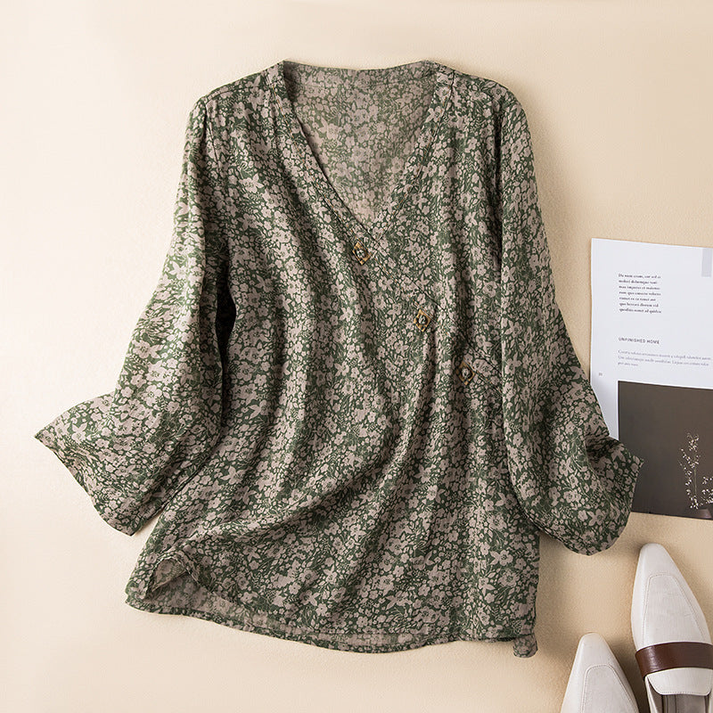 Casual Button Down Comfort Shirt