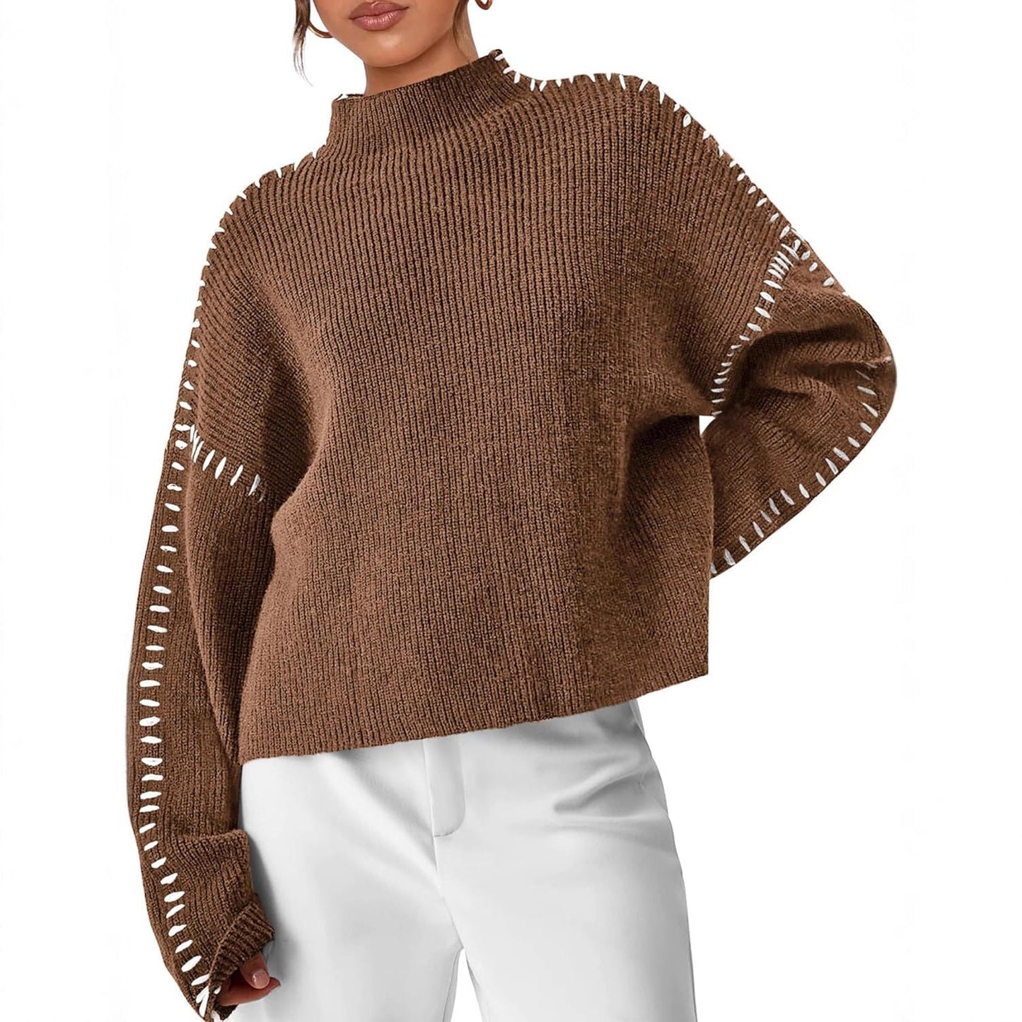 Women's Large Soft Knit Sweater