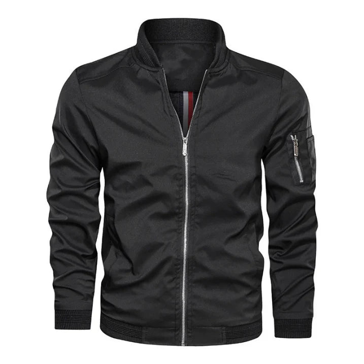 Classic Zip Front Mens Jacket - Luxivelle