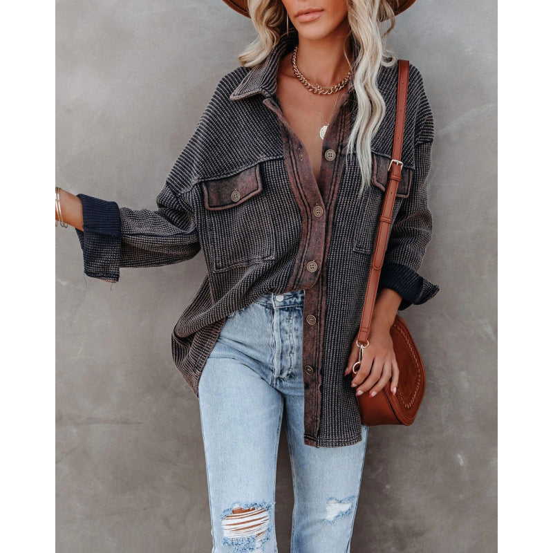 Women's Textured Thermal Long Sleeve Shirt