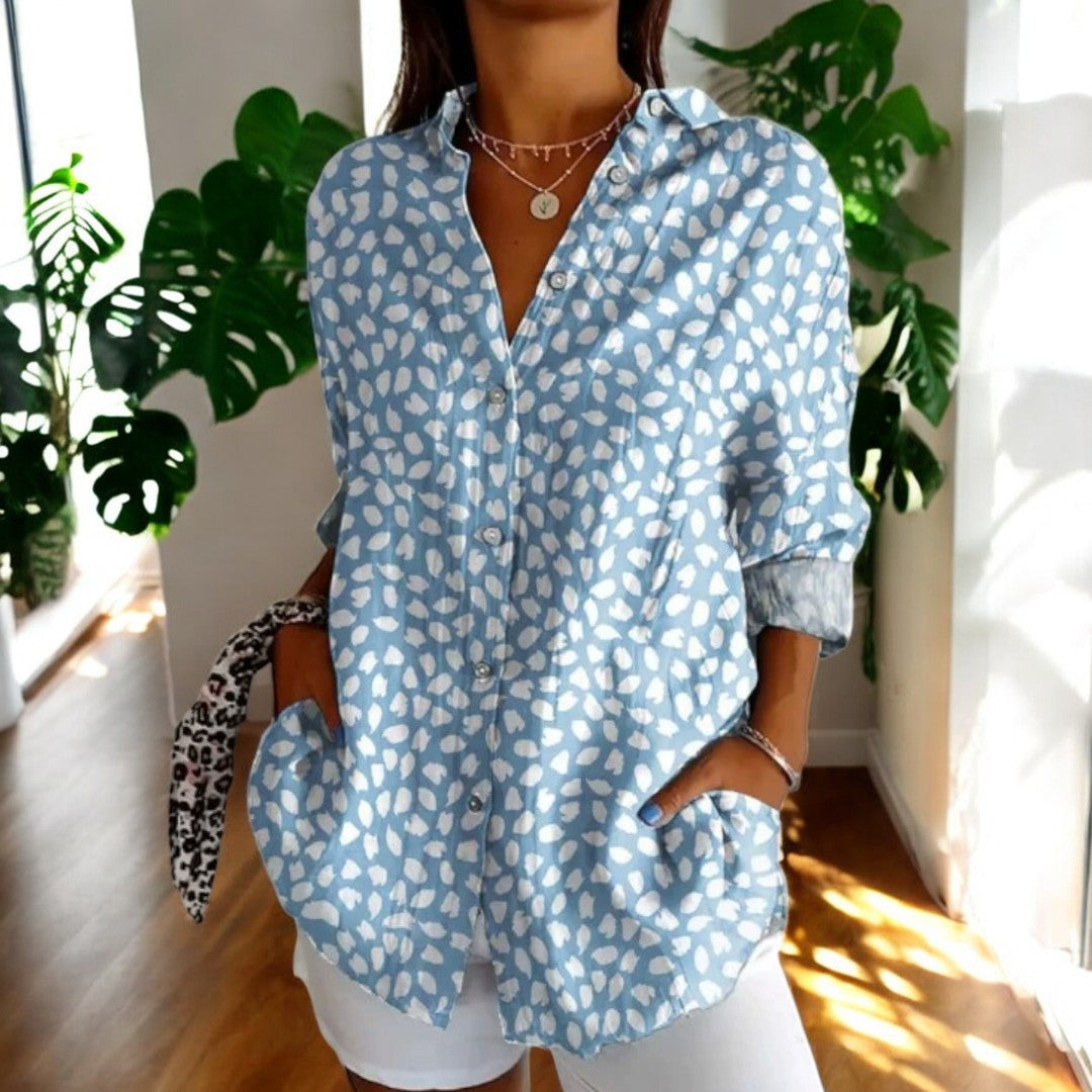 Lightweight Floral Women's Summer Casual Top