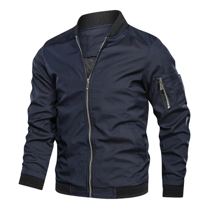 Classic Zip Front Mens Jacket