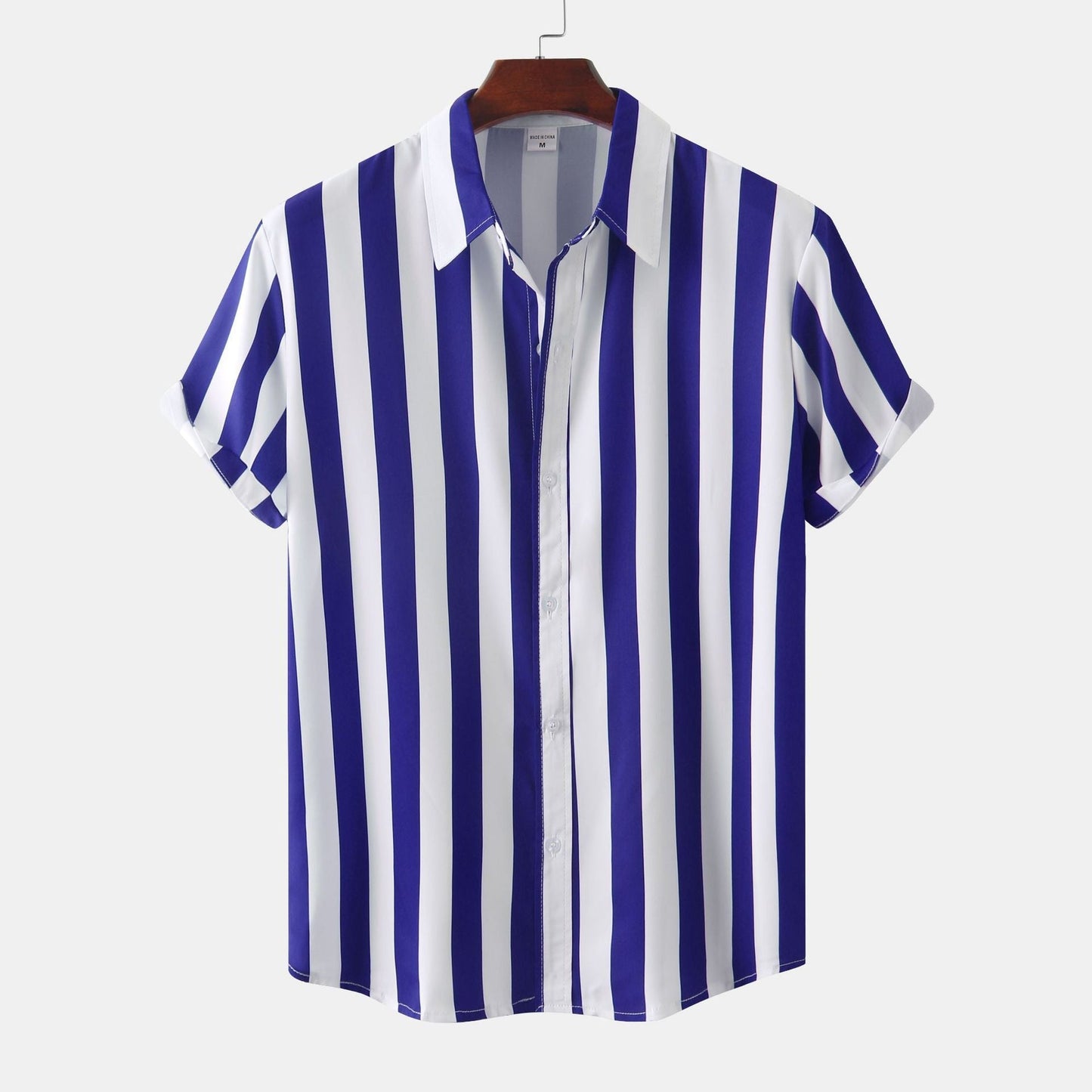 Classic Striped Men's Dress Shirt