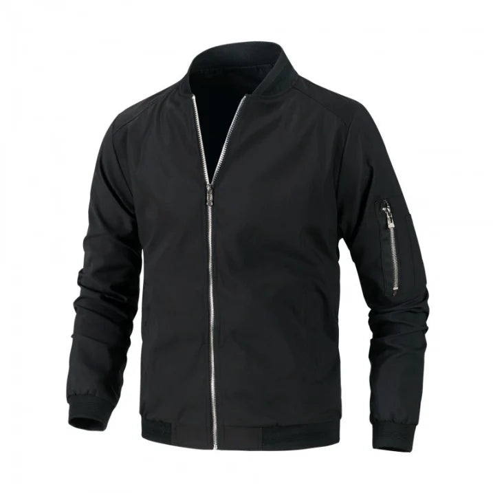 Men's Fashionable Flight Jacket - Luxivelle