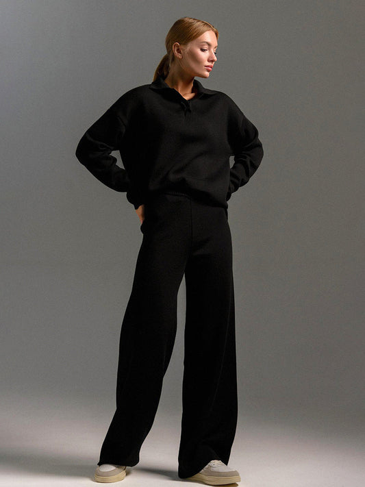 Comfortable 2 Piece Pantsuit for Ladies - Luxivelle