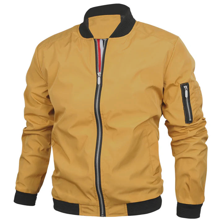 Classic Zip Front Mens Jacket