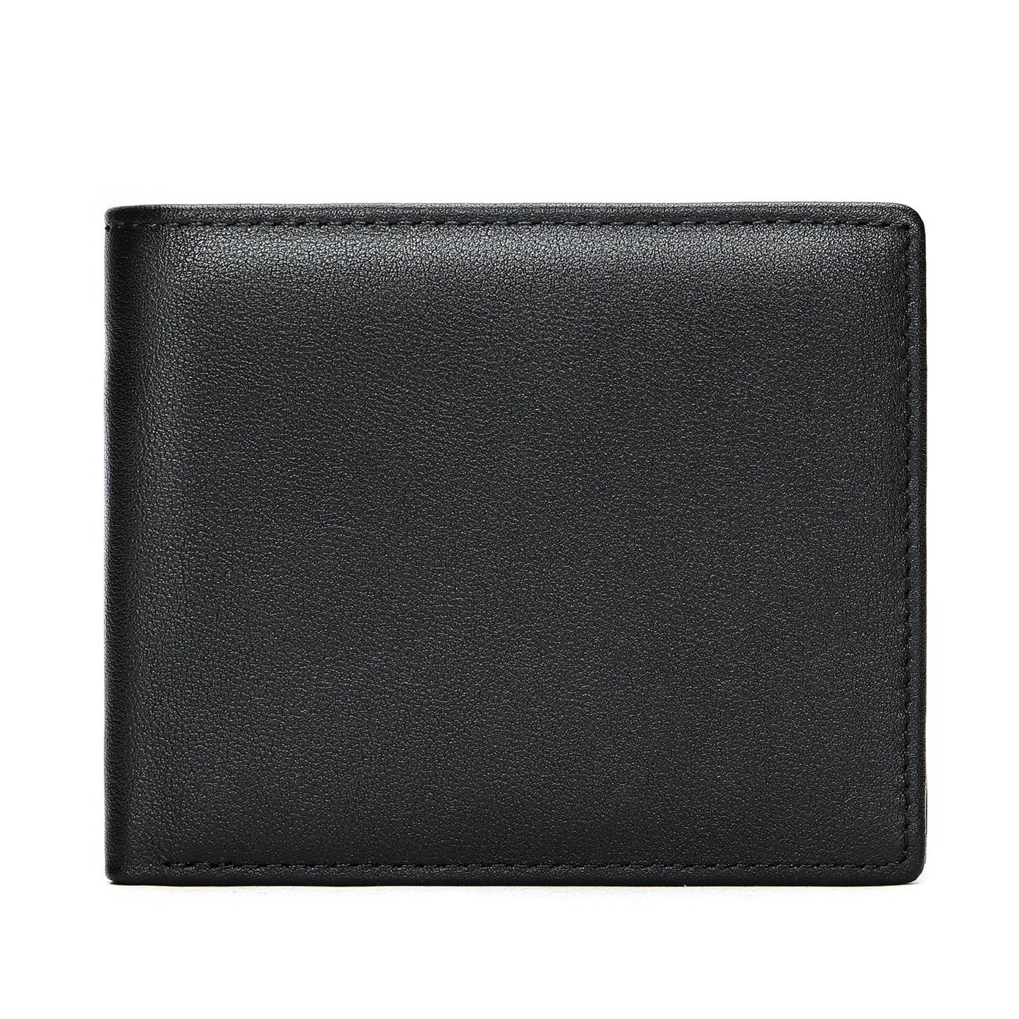 Thin Men's Leather Bifold RFID Wallet