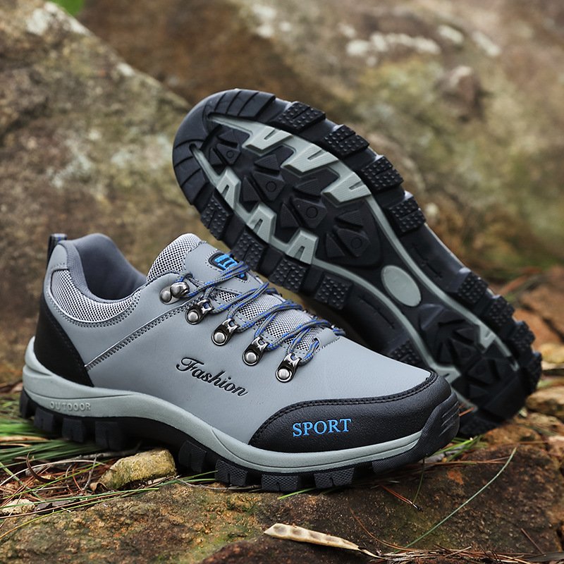 Men's Waterproof Hiking Boots with Traditional Style