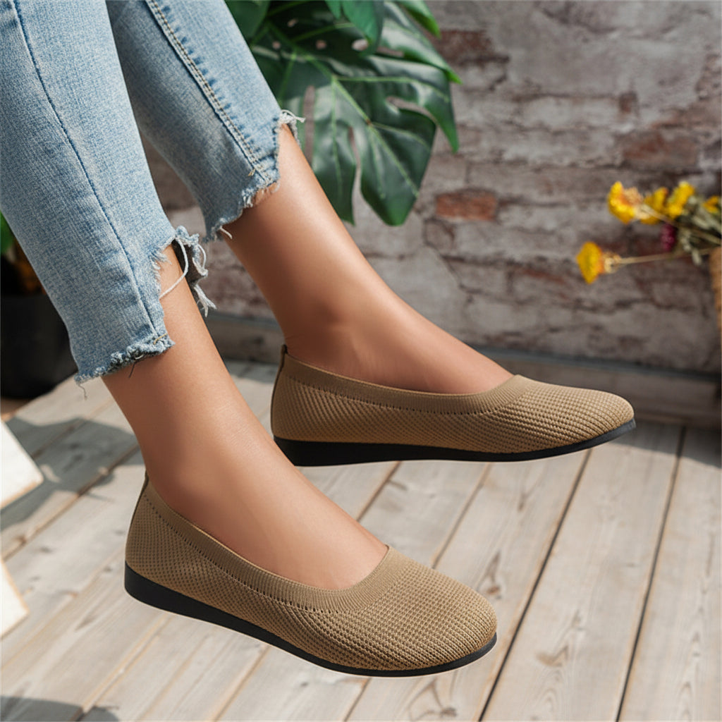 Comfortable Arch Support Ballet Shoes - Luxivelle