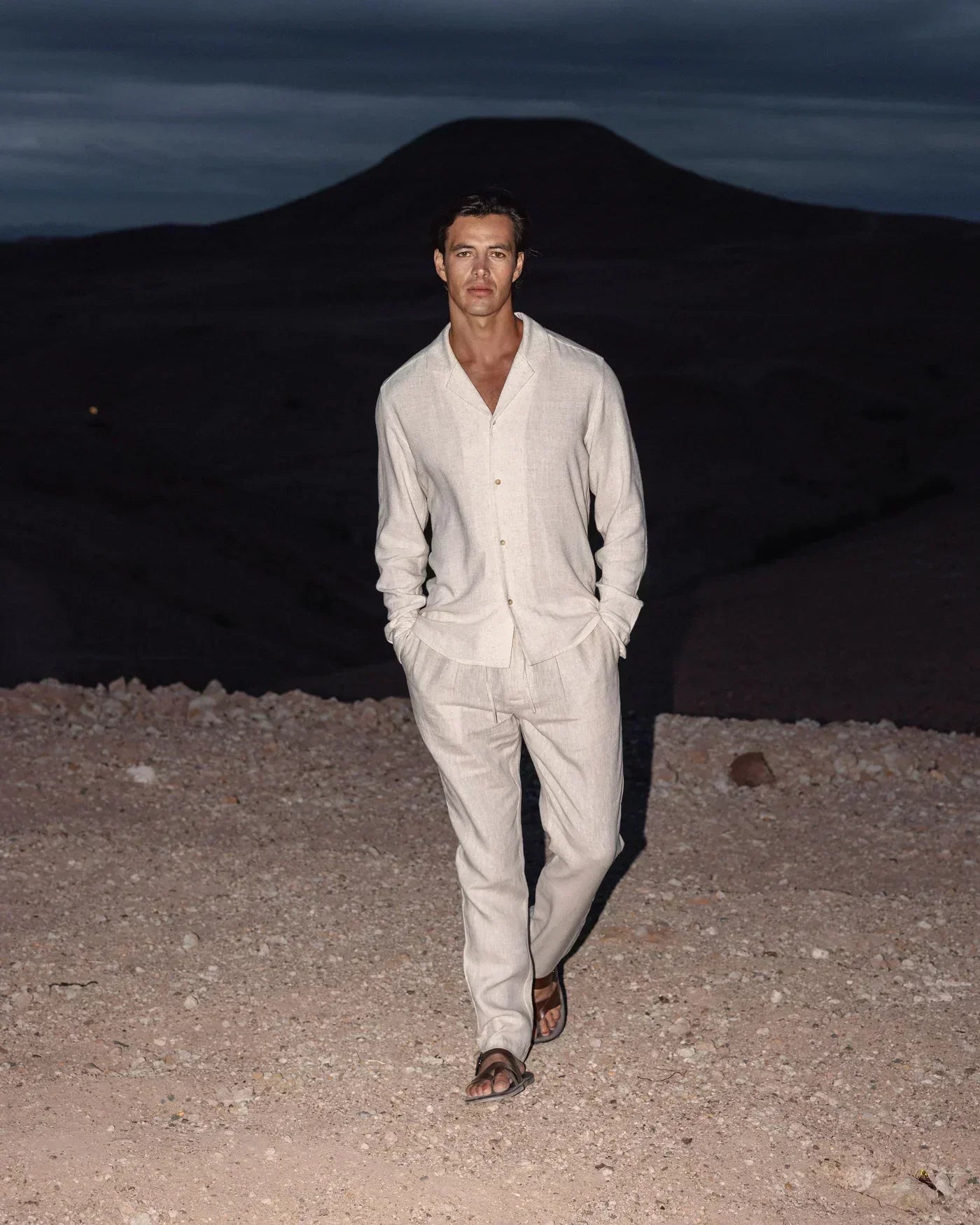Men's Lightweight Casual Summer Suit Set