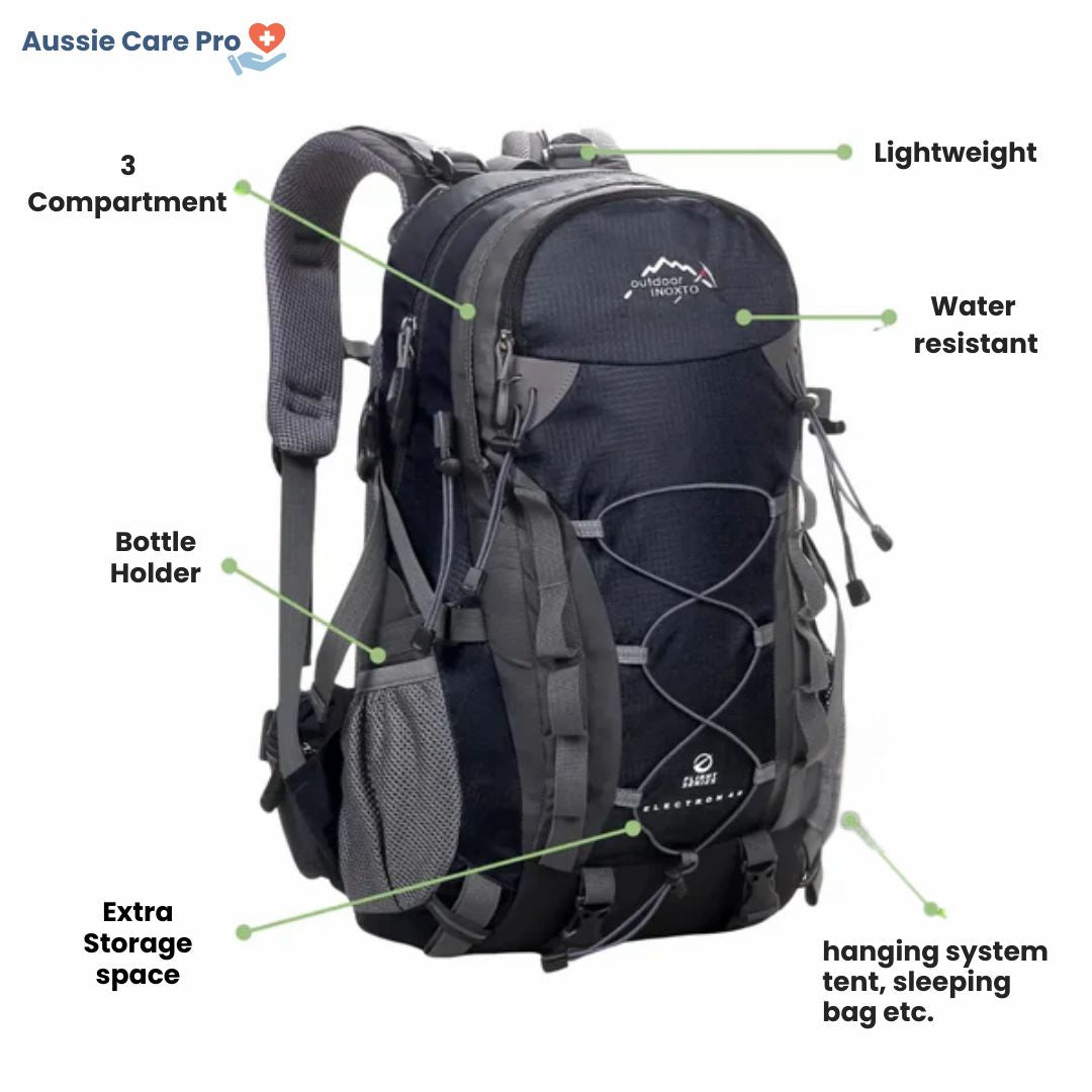 Large Hiking 40L Travel Backpack