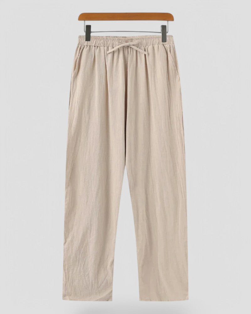 Old Money linen trousers summer pants for men 0