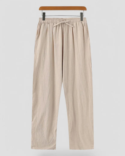Old Money linen trousers summer pants for men 0
