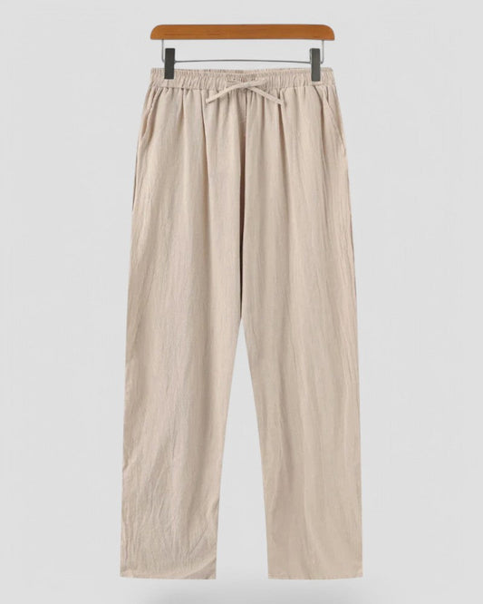Old Money linen trousers summer pants for men 0