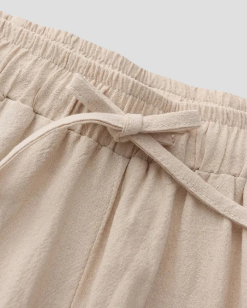 Old Money linen trousers summer pants for men 2