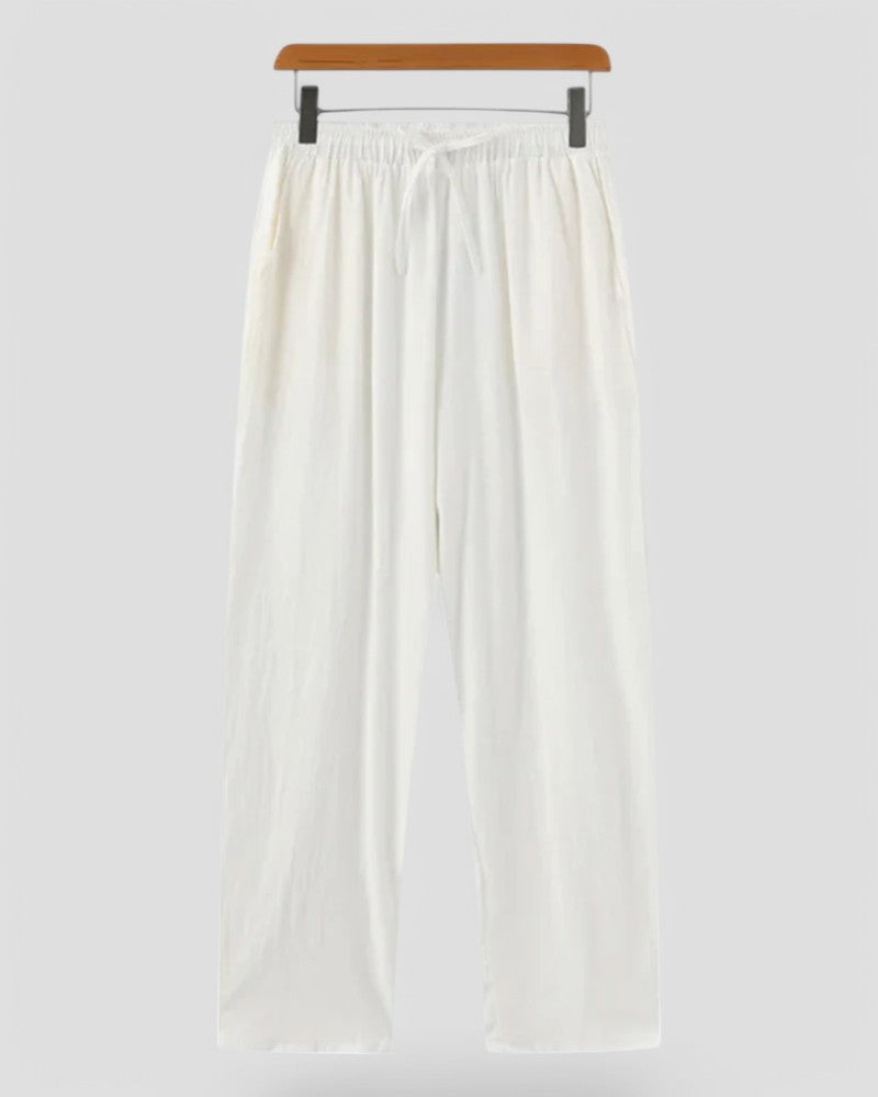 Old Money linen trousers summer pants for men 3