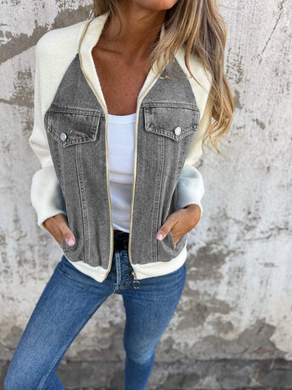 Stylish Blue Jeans Jacket