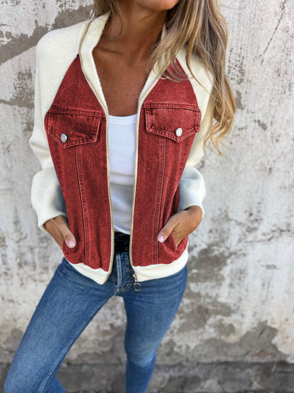 Stylish Blue Jeans Jacket