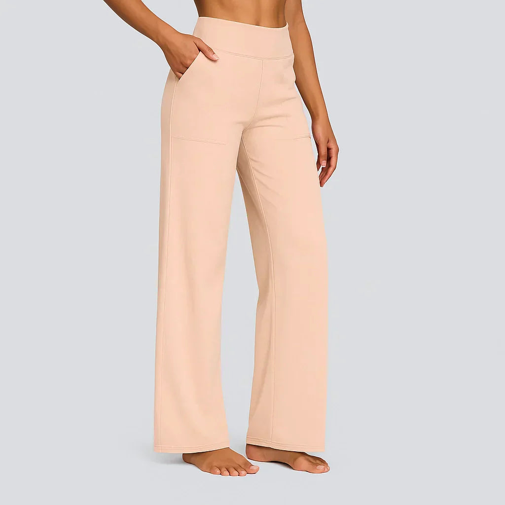 Soft Women's Elastic Waist Pants