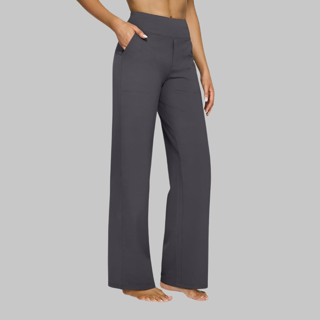 Soft Women's Elastic Waist Pants