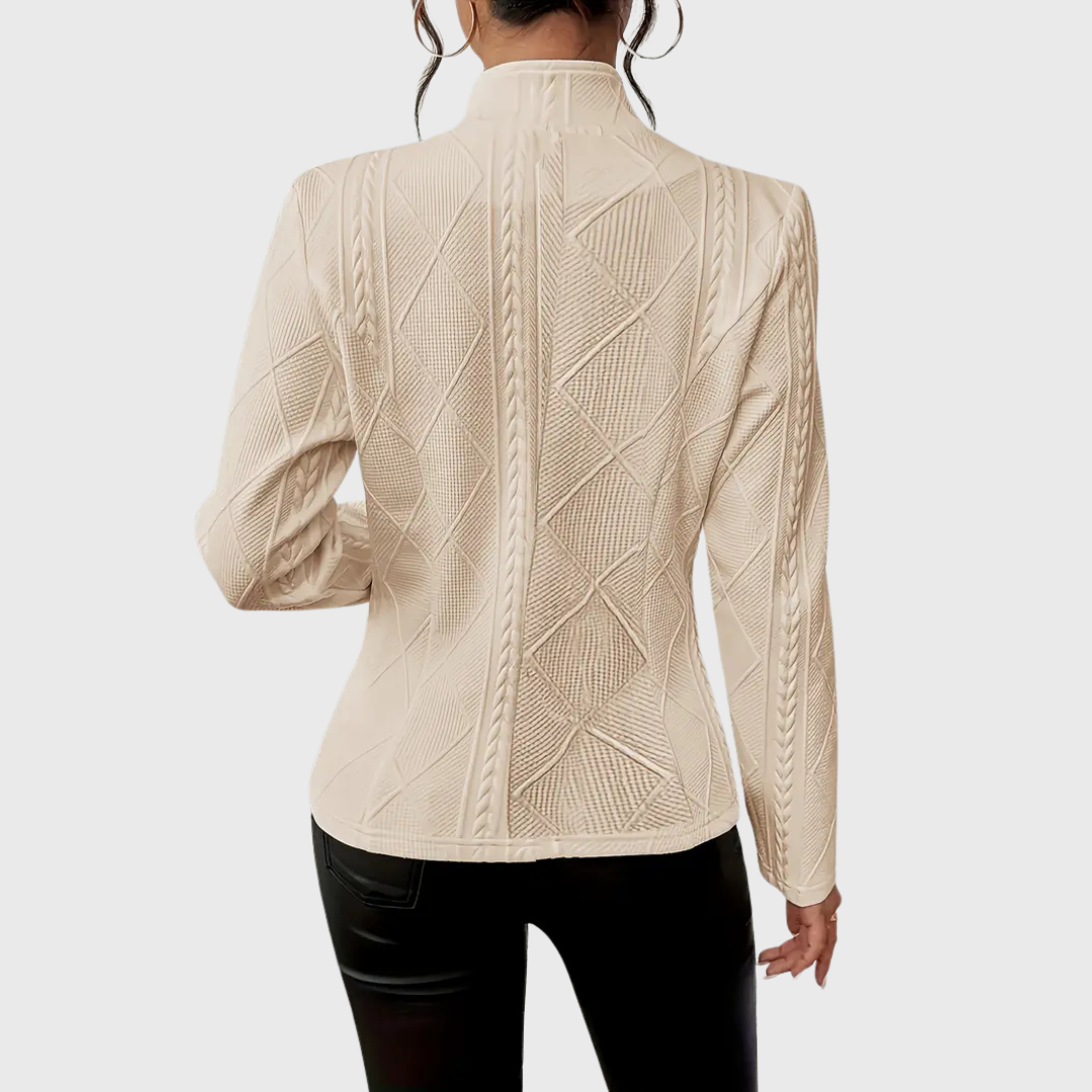 Classic Women's Blazer in Luxury Material