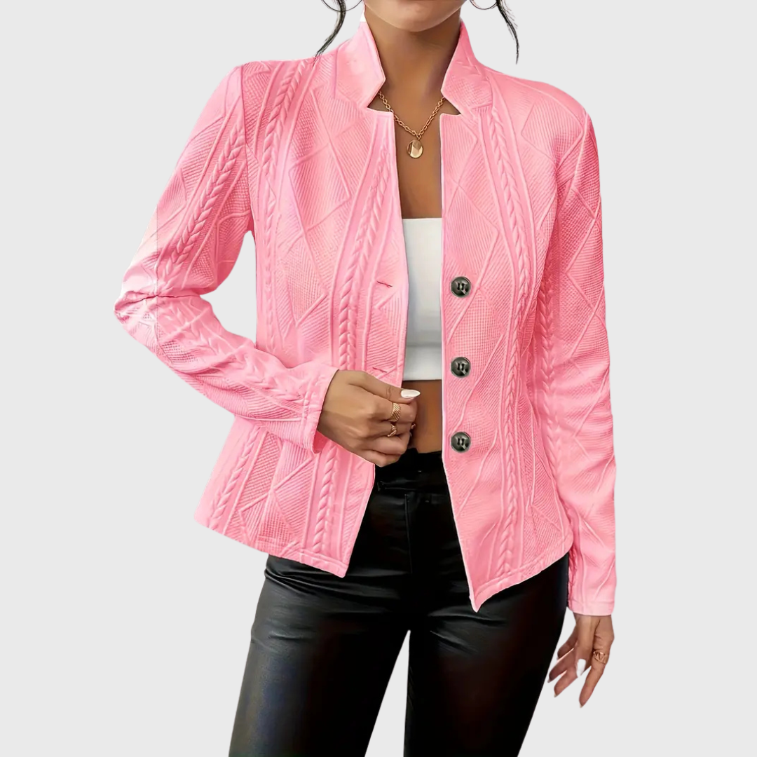 Classic Women's Blazer in Luxury Material