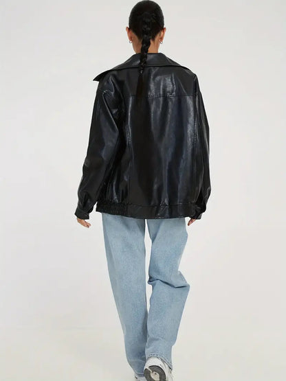 Olivia | Elegant & Versatile Design Leather Jacket 2