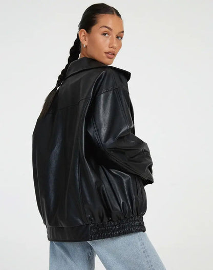 Olivia | Elegant & Versatile Design Leather Jacket 3