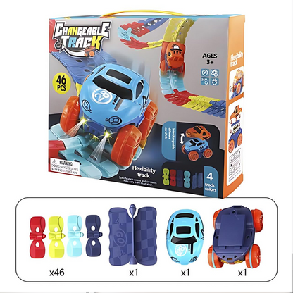 Fun Magnetic Car Racing Track Toy for Kids