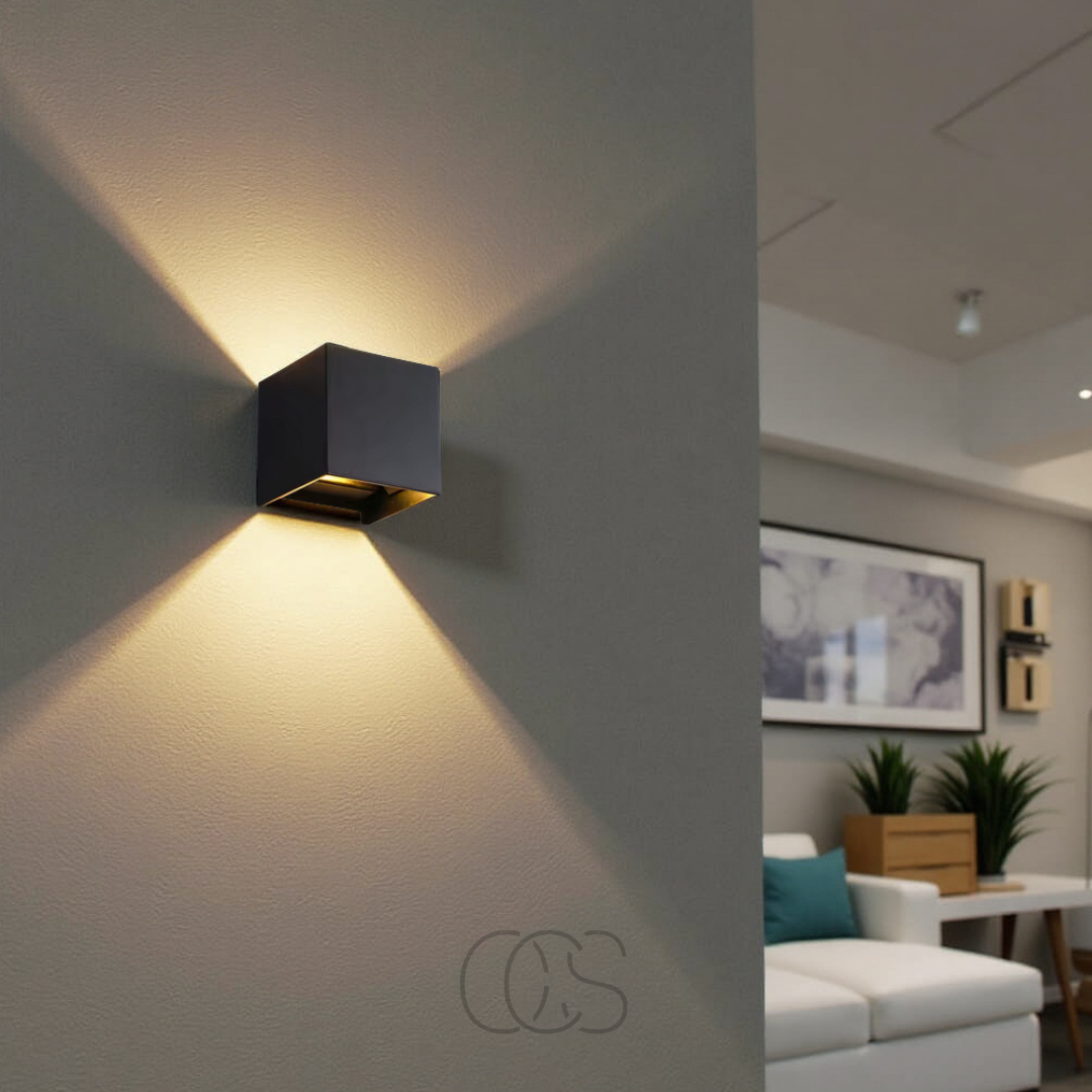 Smart Motion Sensor Warm White LED Wall Lamp