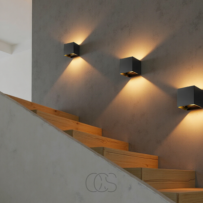 Smart Motion Sensor Warm White LED Wall Lamp