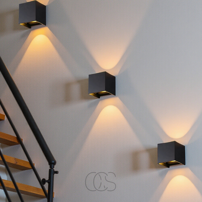 Smart Motion Sensor Warm White LED Wall Lamp