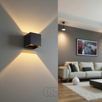 Smart Motion Sensor Warm White LED Wall Lamp