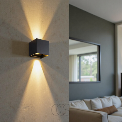 Smart Motion Sensor Warm White LED Wall Lamp