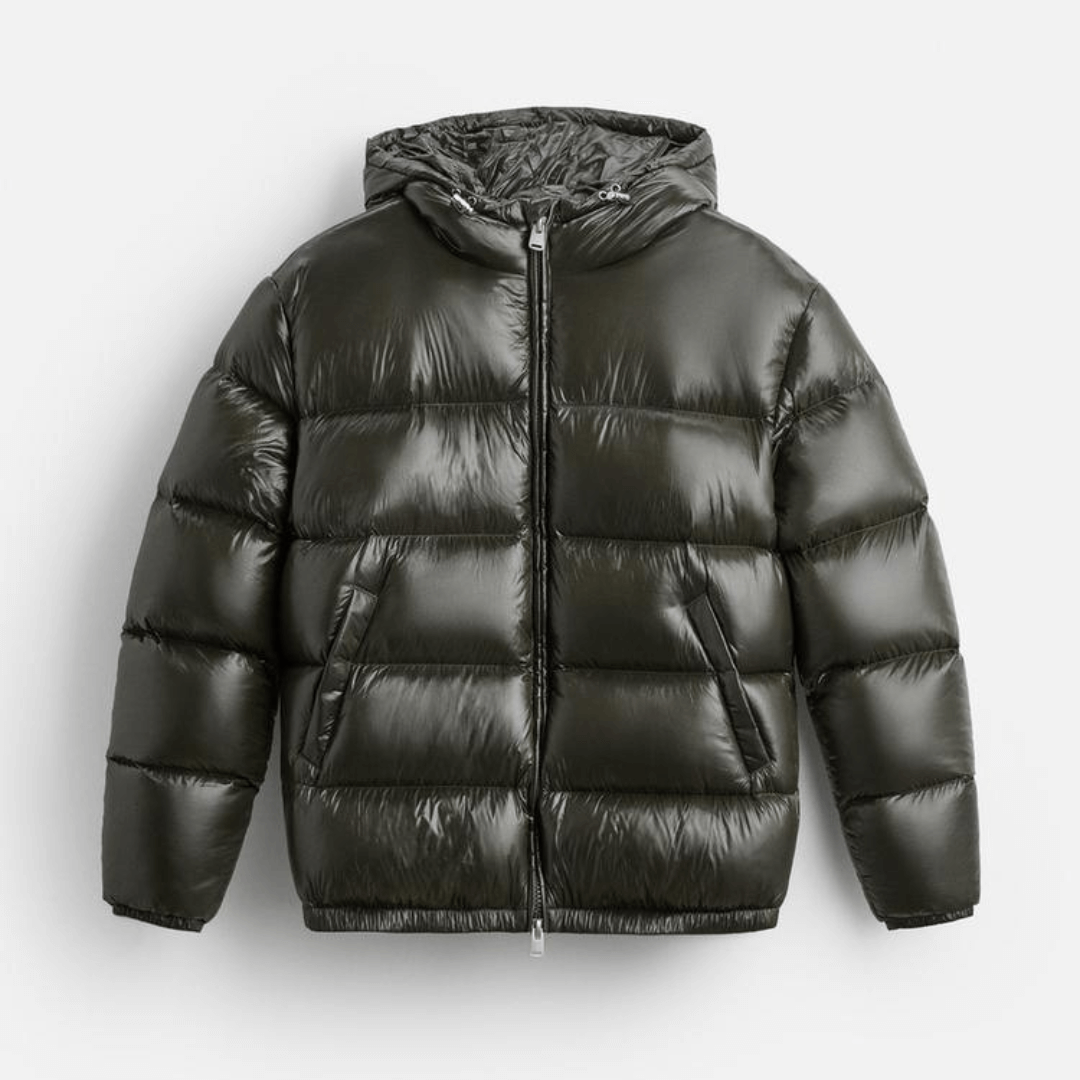 Warm Waterproof Mens Down Jacket - Luxivelle