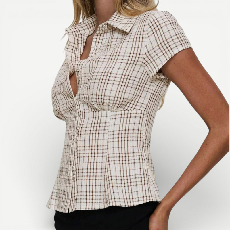 Ladies Classic Check Flannel Shirt