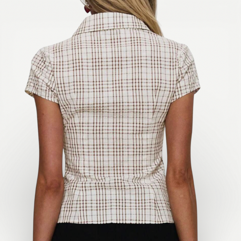 Ladies Classic Check Flannel Shirt