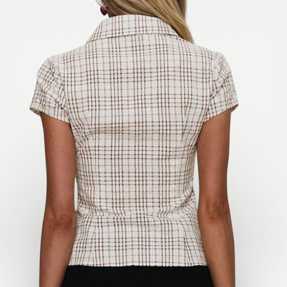 Ladies Classic Check Flannel Shirt