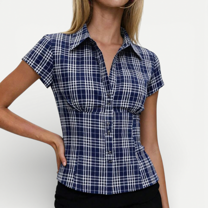 Ladies Classic Check Flannel Shirt