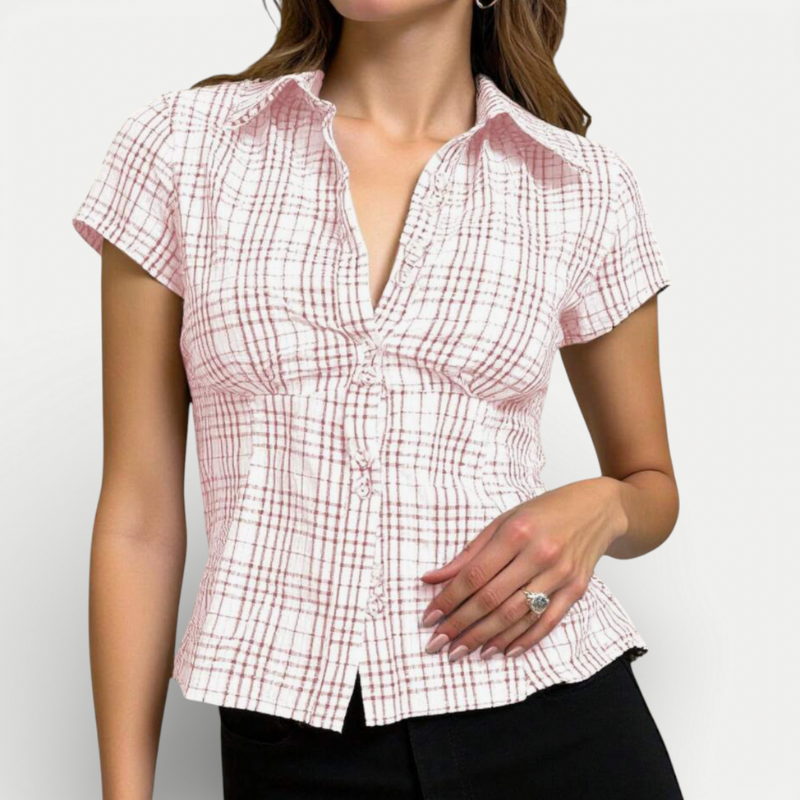 Ladies Classic Check Flannel Shirt