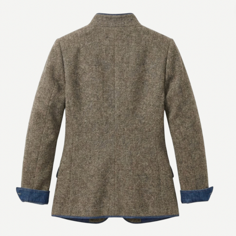 Ladies Classic Double Breasted Coat
