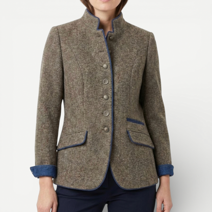 Ladies Classic Double Breasted Coat